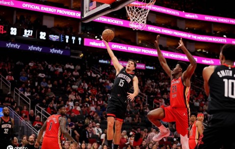 杜兰特32分&amp;中投绝杀默里35分 阿门23+12火箭险胜鹈鹕