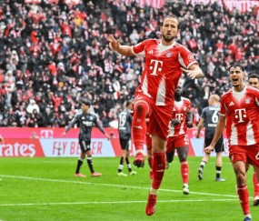 3-2！德甲霸主继续狂飙：豪取4连胜，凯恩狂轰28球，领跑射手榜