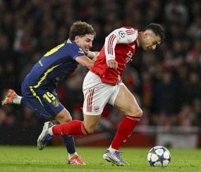 阿森纳狂胜马竞!豪华阵容幸福没烦恼,小马丁复刻亨利大帝进球!