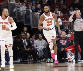 唐斯28+11布伦森19分 尼克斯送公牛9连败