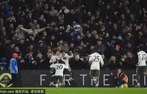 高清：联赛杯切尔西3-1 加纳乔梅开二度